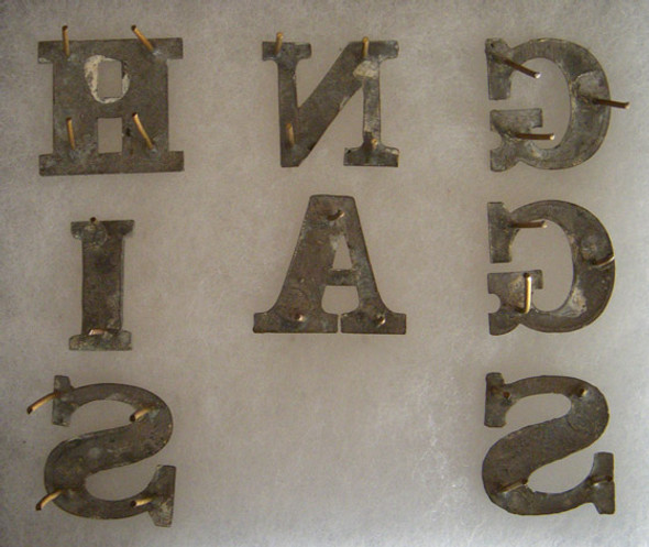 Lot of Eight Civil War US Army Kepi Letters in Excellent Condition