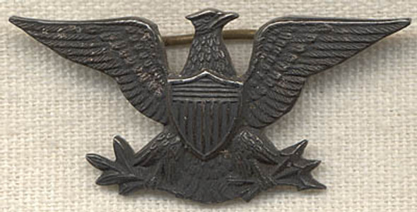 Nice Sterling WWI English-Made Colonel's "War Eagle" Rank Insignia