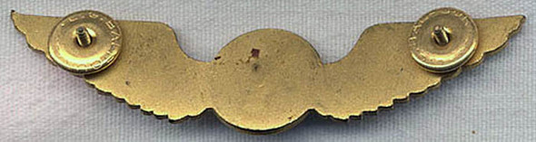 Early 1940s National Airlines Co-Pilot Wing