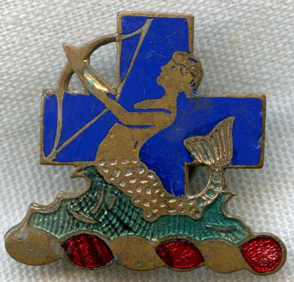 1930's US Army 10th Antiaircraft Artillery Battalion Distinctive Insignia