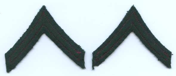 WWII Massachusetts State Guard Private Stripes