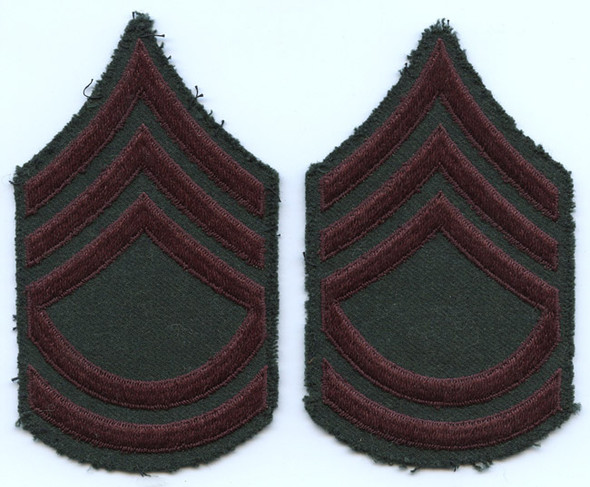 WWII Massachusetts State Guard Sergeant Stripes