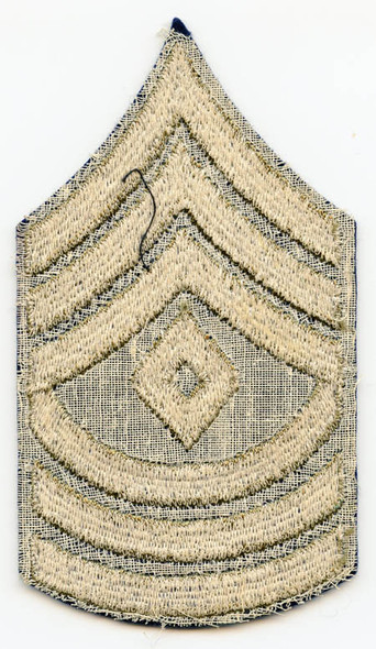 Mid-WWII US Army Rank Stripes for First Sergeant (Single)