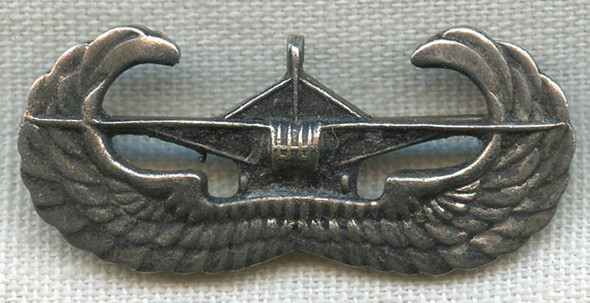 Rare 1946 Sendai, Japan-Made US Army 11th Airborne Glider Troops Qualifying Badge Narrow Gli