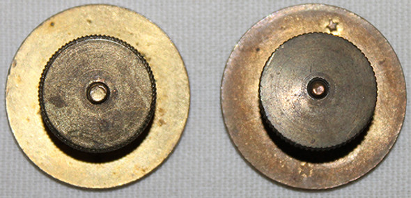 Nice 1920's US Army 2nd Cavalry Troop A Pair of Enlisted Collar Disks