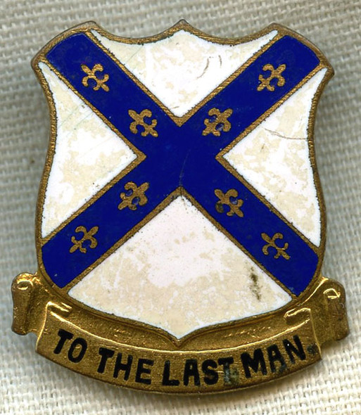 1930s US Army 103rd Infantry Regiment DI