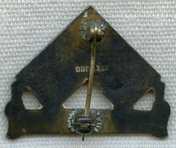 Scarce Sterling WWII Coast Artillery Training Center DI