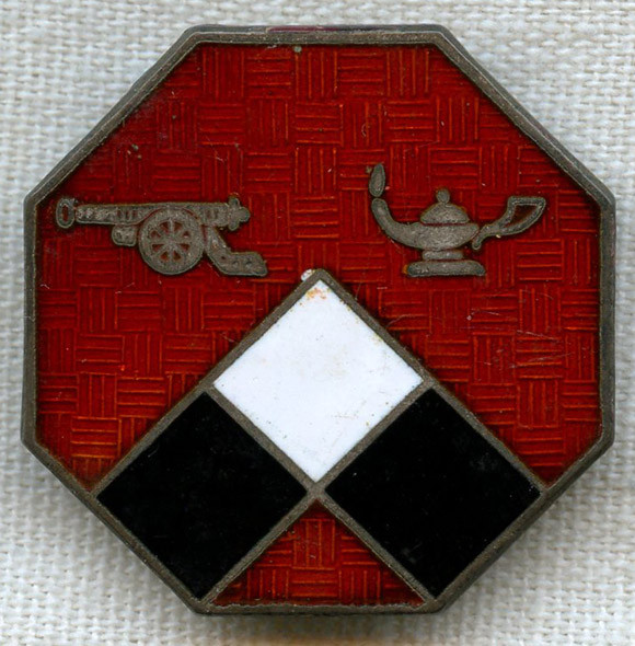 Sterling WWII US Field Artillery Training Center DI