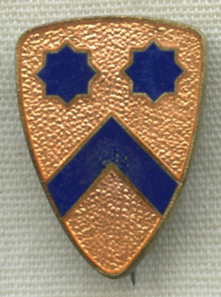 Late WWII US Army 2nd Cavalry Division Patch - Type DI