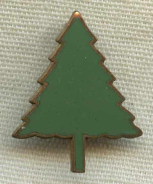 Late WWII US Army 91st Infantry aka Pine Tree Division Patch Type DI