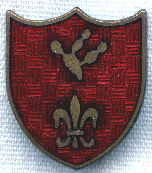 Early 1940s US Army 265th Coast Artillery Regiment DI by Meyer