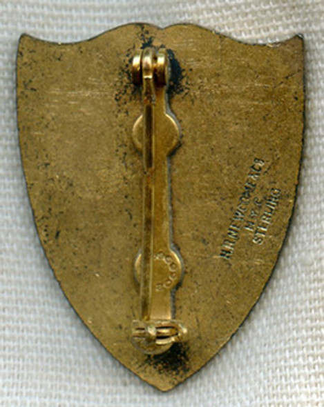 Sterling Silver WWII US Army 414th Infantry Regiment (aka Night Fighters) "DI"