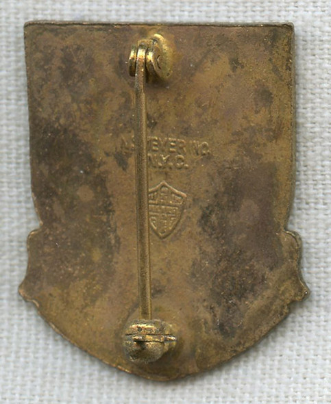 Circa 1942 US Army 456th Parachute Field Artillery Battalion (PFAB) Unit Crest (DI) by Meyer