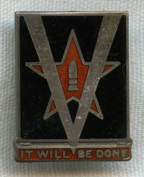 Sterling DI for US Army 602nd Coastal Artillery Anti Aircraft Missile Battalion