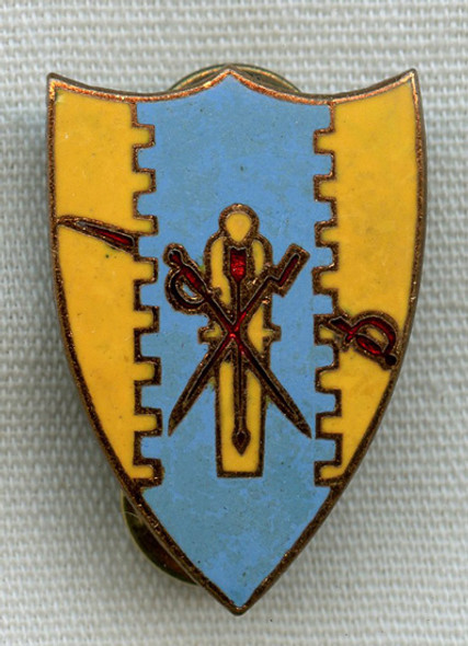 Circa 1950 US Army 4th Reconnaissance Battalion DI Made in Austria by Poellath