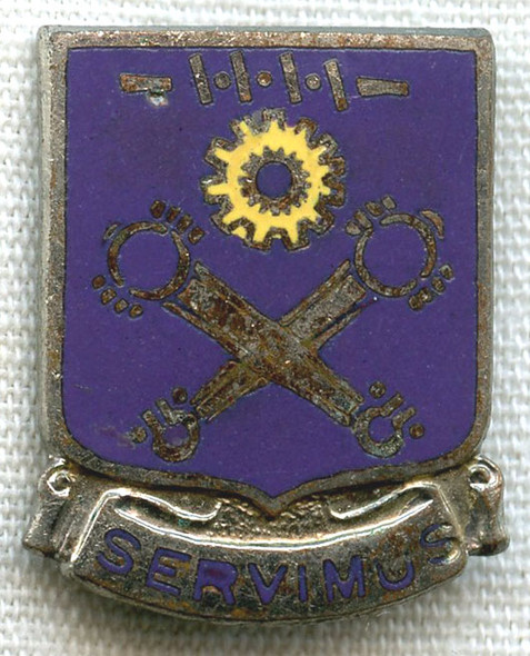 1950s US Army 53rd Quartermaster Regiment (QM Rgt) DI