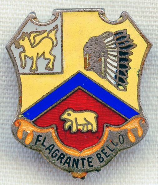 1950s US Army 83rd Field Artillery Regiment DI