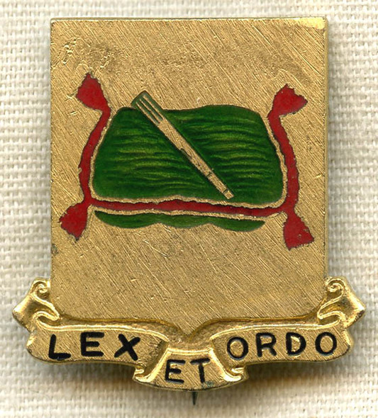 1950s US Army 716th Military Police (MP) Battalion DI Pinback