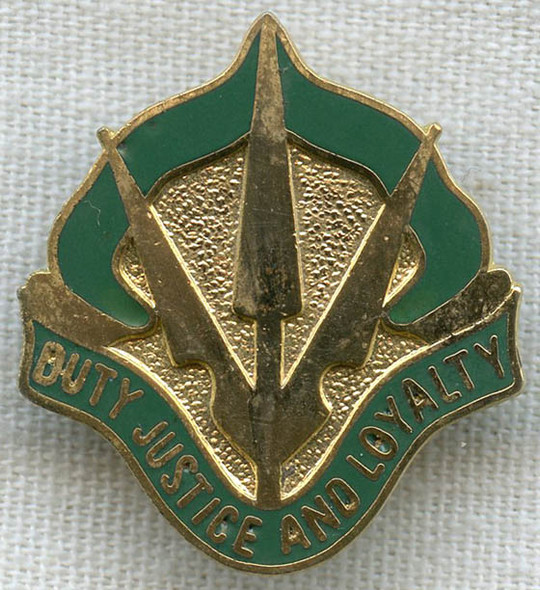 1960s US Army DI for 15th Military Police Brigade (MP Bde) by Meyer
