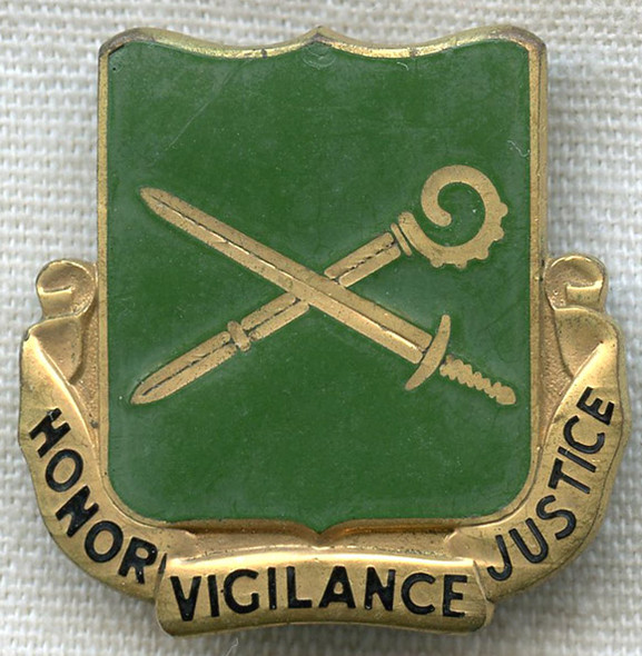 1960s US Army 385th Military Police Battalion (MP Bn) DI by Ira Green