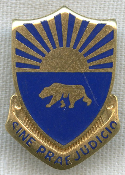 1960s US Army 508th Military Police Battalion (MP Bn) DI