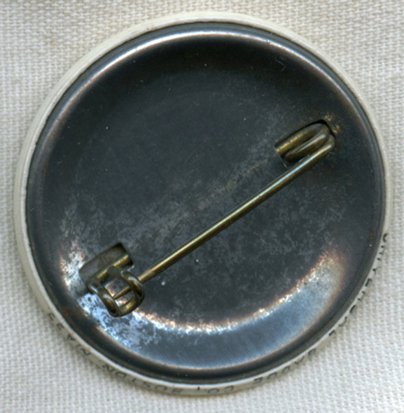 1940s Camp Edwards (Massachusetts) Worker ID Badge "Caretaking Detachment"