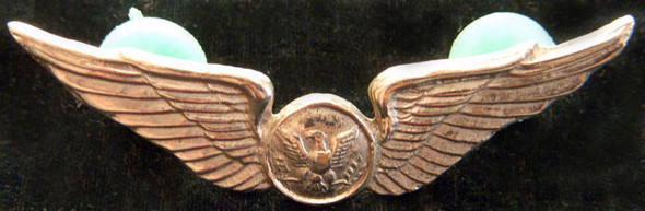 Scarce Vietnamese Made Sandcast USAAF Army Air Crew Gunner Wing