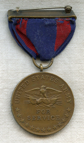 Numbered US Army Campaign Medal for the 1899 Philippine Insurrection