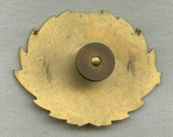 Late 1950s Capital Airlines Cap Badge Originally Owned by Kermit R. Steinbeck