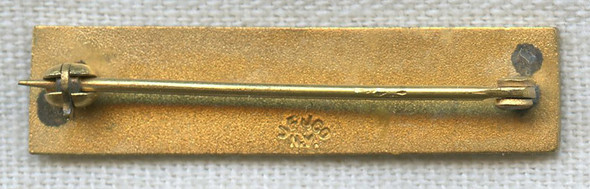 Early Spanish Campaign Ribbon Bar in Enameled Brass