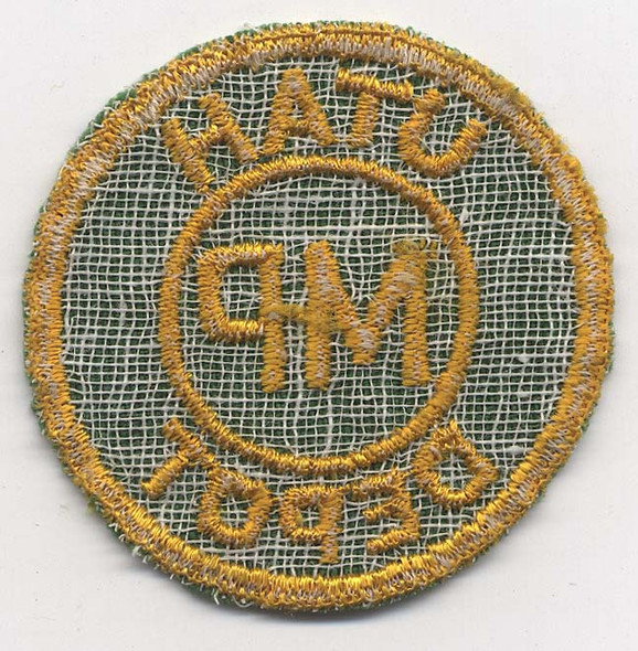 WW II Utah Depot Military Police Patch