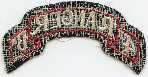 WWII Issue US Army 4th Ranger Battalion Shoulder Scroll