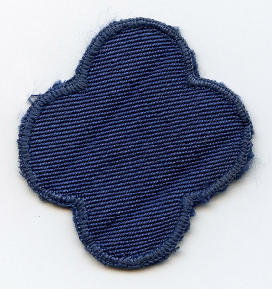 WWII Italian-Made Bevo Weave Patch for US Army 88th Division