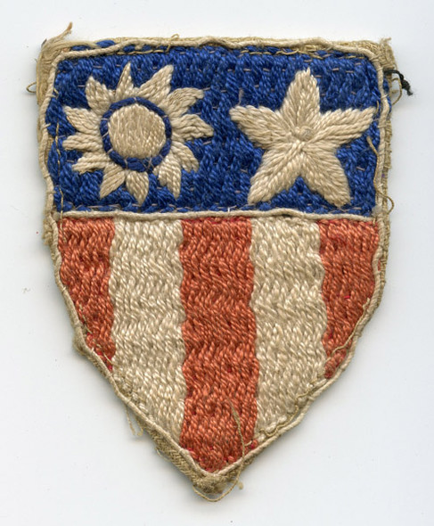 Handmade WWII US Army CBI Theatre Patch Made for Bush Jacket