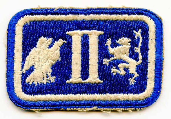 WWII US Army 2nd Corps Patch