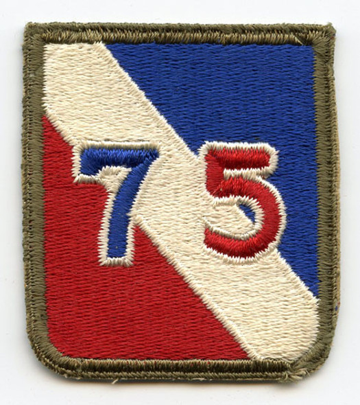 WWII United States Army 75th Division (Make Ready) Shoulder Patch