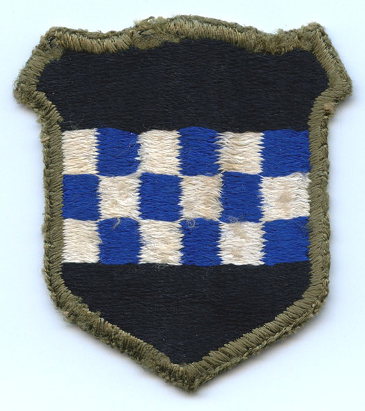 WWII Patch for US Army 99th Infantry (aka "Checkerboard") Division