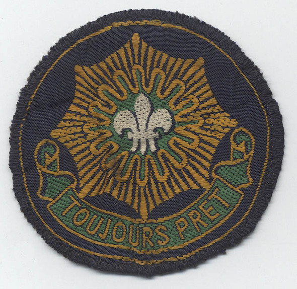 Late 1940's US Army 2CR German Made Shoulder Patch