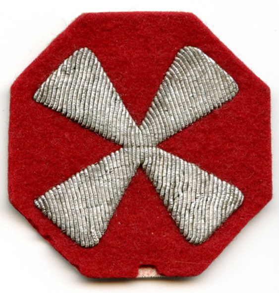 Japanese-Made Bullion WWII Occupation Period United States 8th Army Patch