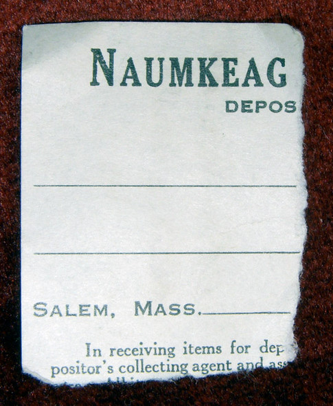 WWI Necklace Made by Wounded Soldiers with Original Note from Estate of Philip Horton Smith