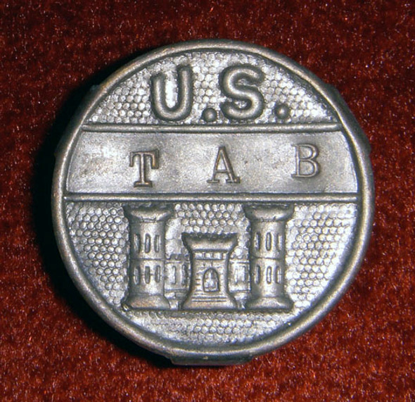 WWI US Army Engineer Equipment Tag Initialed TAB