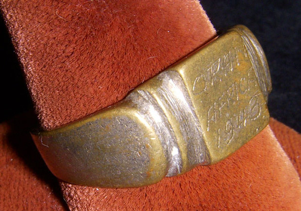 1943 United States GI Ring from Oran, Africa
