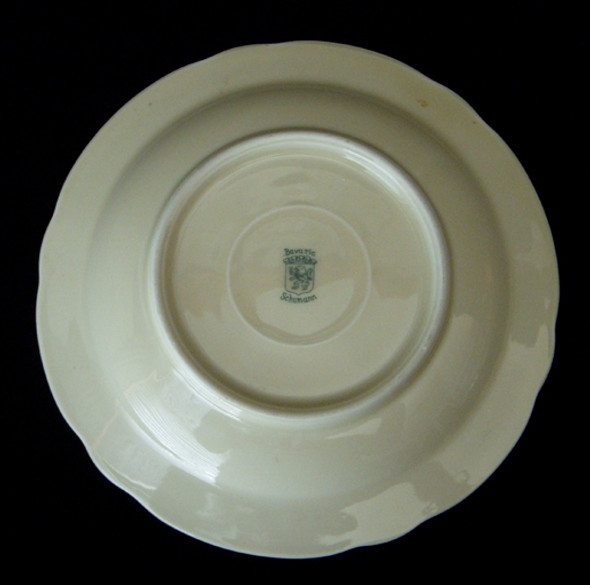 Circa 1946 Souvenir Plate with Disney Insignia for US Army 787th Field Artillery Battalion