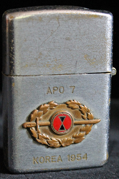 1954 Post-Korean War 7th Inf. Div. Postal Staff Lighter by Wellington
