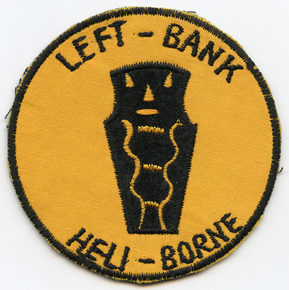 Late 1960s 371st Radio Research Co. Saigon - Made Pocket Patch. Attached to US Army 1st Cavalry Div.