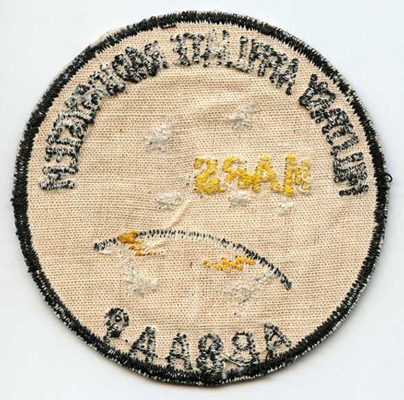 Vietnam War Era US Army MARS (Military Affiliate Radio System) Pocket Patch Made in Saigon