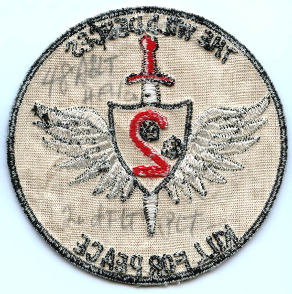 1960s US Army 48th Assault Helicopter Company (AHC) "Wild Deuces" 2nd Flight Platoon Pocket Patch