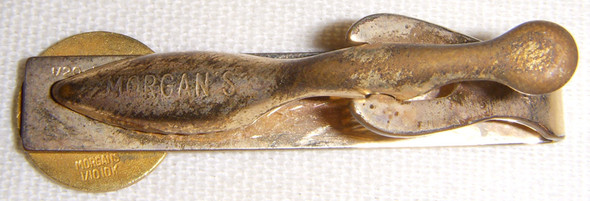 Late 1960s United Airlines "100,000 Mile" Club Tie Bar