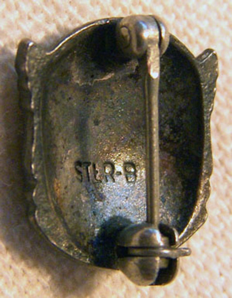 Early 1960s United Airlines 1 Year of Service Sterling Lapel Pin by Balfour