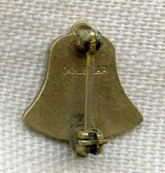 BEING RESEARCHED '29 VUE Bellvue? Bellevue? 1929 Grad Lapel Pin Dolbear Mark NOT FOR SALE til IDed